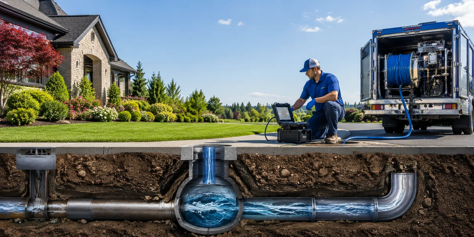 Drainage restoration information for Houston, AK